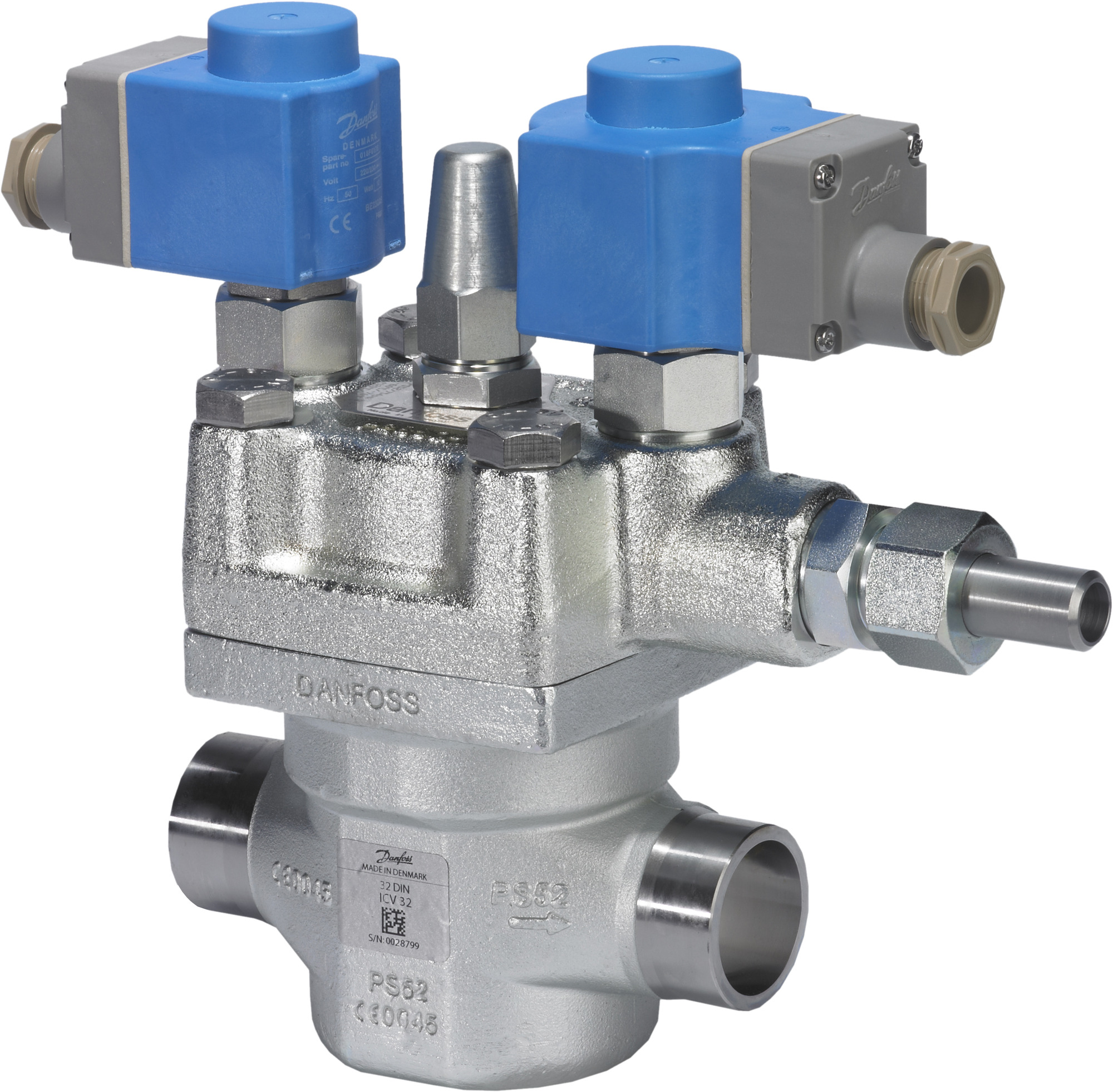 Danfoss ICLX — двухступенчатые клапаны ICLX 150 (D 150) Клапан соленоидный 027H7167  - Вид №13