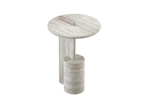 Журнальный столик из травертина