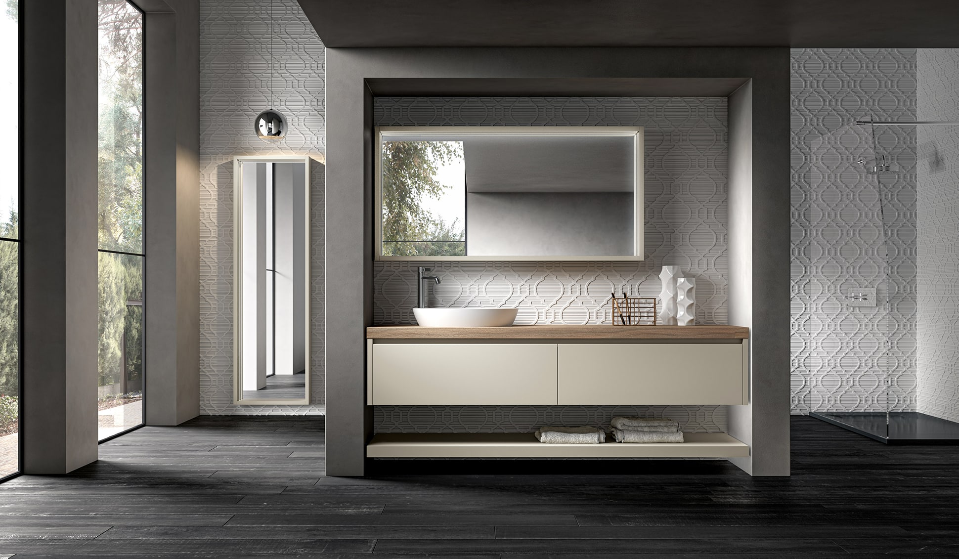 Tender lak – 10 Mastella  Tender LAK  Комплект мебели для ванной 