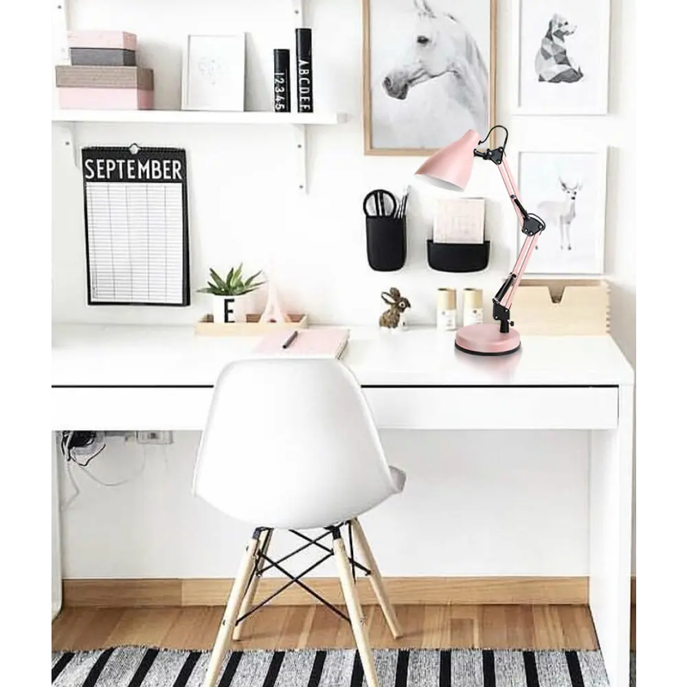 Рабочая лампа настольная KD-331, цвет розовый CAMELION STLM-2085222 - Вид №8