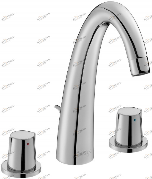 E18871-CP Смеситель для раковины на 3 отверстия Jacobdelafon ELEVATION Santreyd