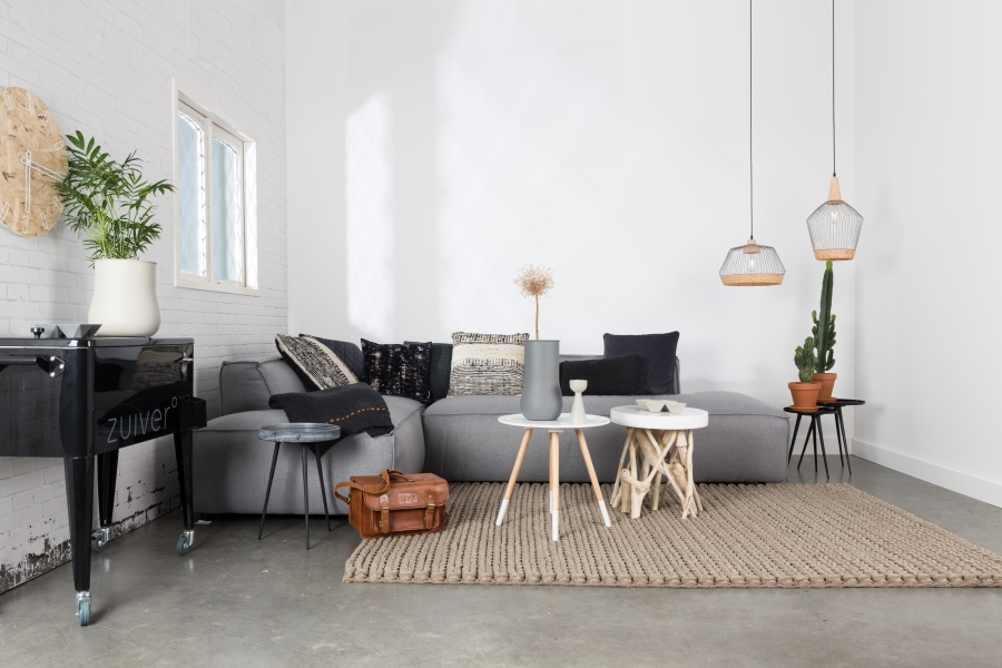 Диван Fat Freddy левосторонний синий Zuiver 3200074 - Вид №2