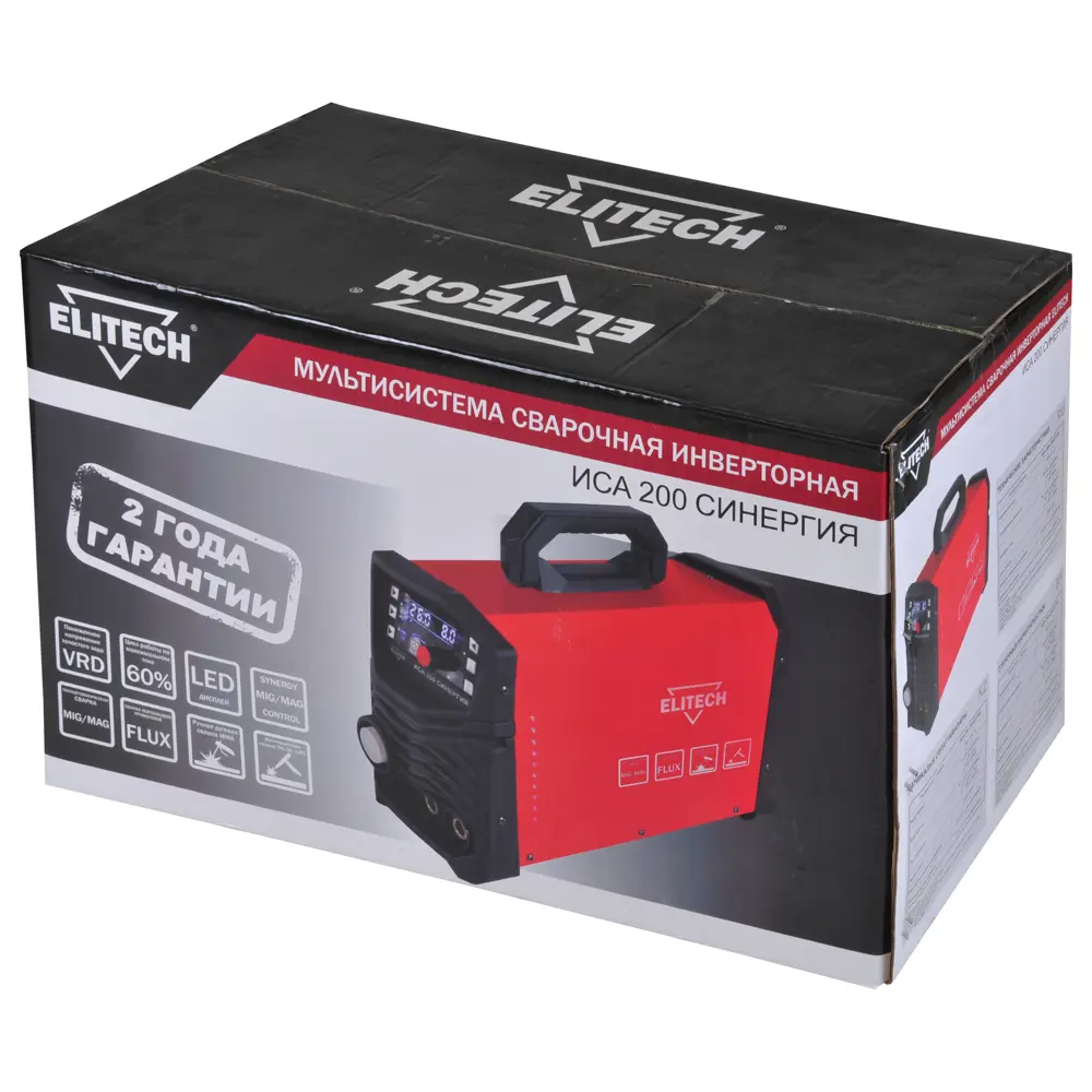 Инверторный сварочный аппарат Elitech ИСА 200 для профессиональных работ 89348602 STLM-0840105 - Вид №14