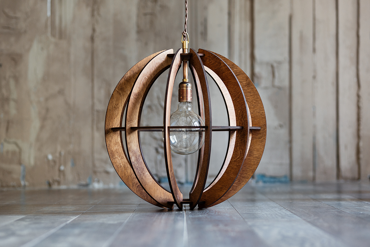 Напольная лампа Аэросфера Loo51 ALBERO НЕОБЫЧНЫЕ 015992 Коричневый  - Вид №2