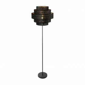 Торшер с абажуром 164х45 см черный Tuxon 15264S2 GLOBO TUXON 00-3889464 Черный