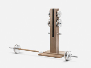 Набор из нержавеющей стали и дерева