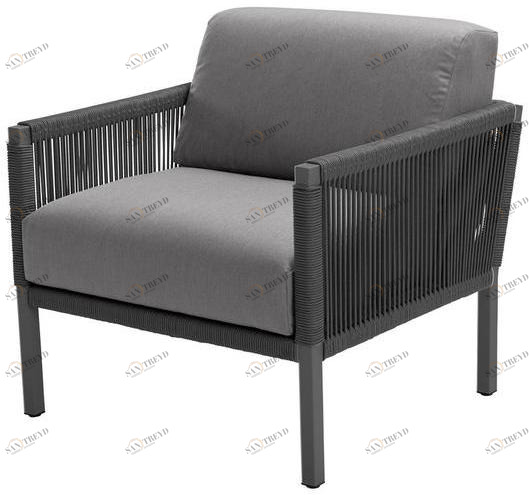 solpuri Садовое кресло из ткани с подлокотниками Club sun-id-1449564