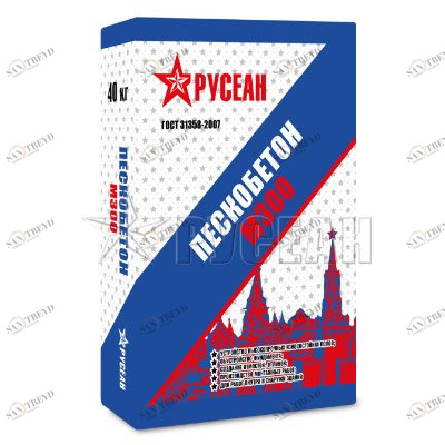 Пескобетон Русеан М300 40кг 263