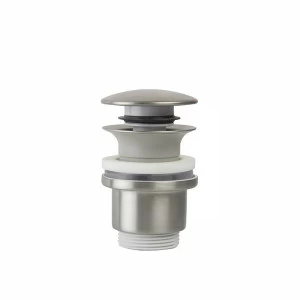 F2955 Донный клапан click-clack 1``1/4 нержавеющей стали и из ABS FIMA CARLO FRATTINI Spillo Steel