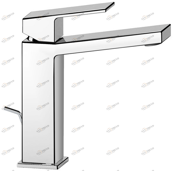 Fir Italia Смеситель для раковины из латуни на столешнице с автоматическим сливом Kelio 63 6311201