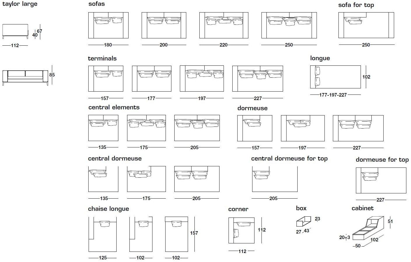 Frigerio Salotti Модульный тканевый диван Taylor sun-id-1402638 - Вид №8
