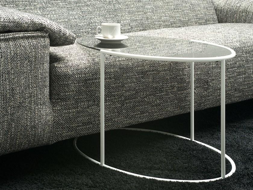 F.lli Orsenigo Журнальный столик из стали и хрусталя sun-id-1379751 - Вид №2