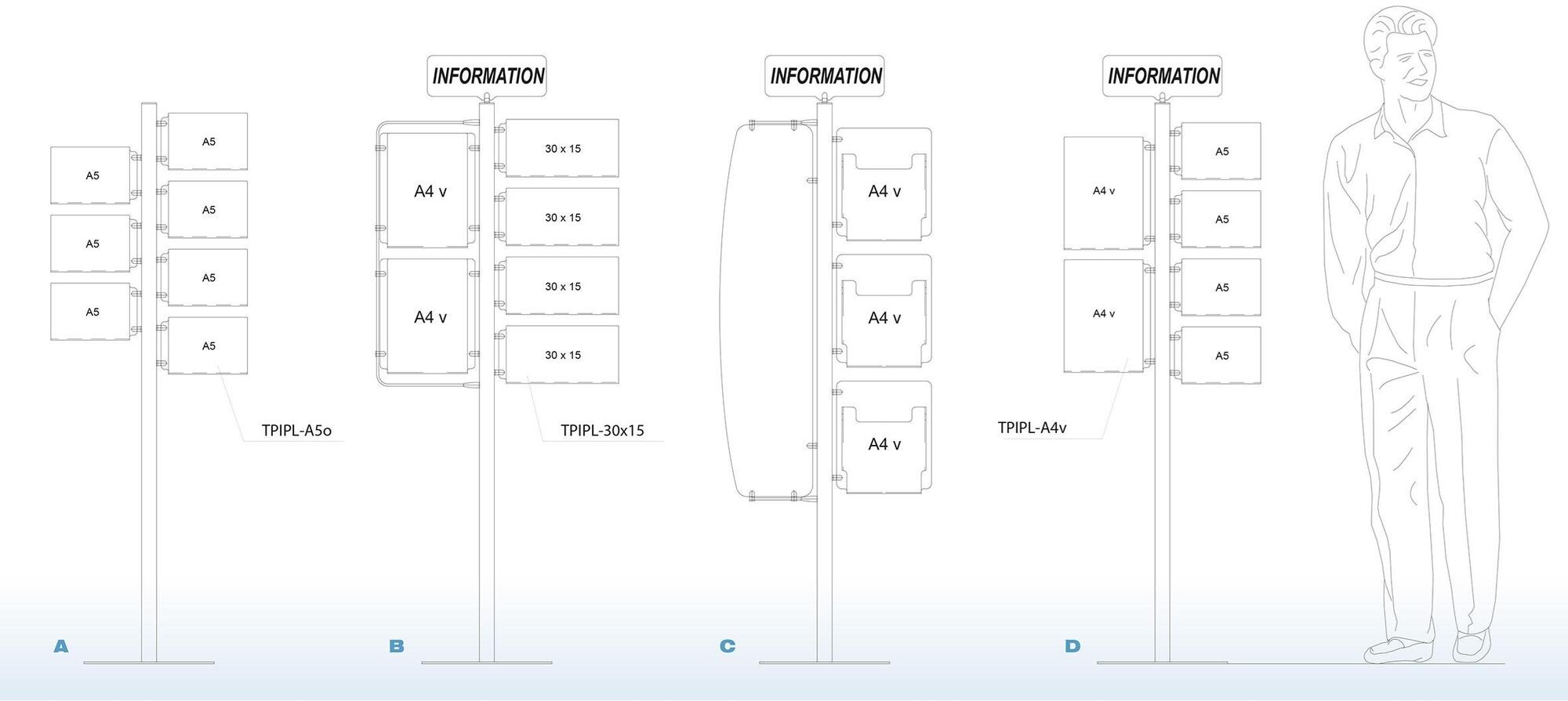 GEPROM design Двусторонний столбчатый дисплей sun-id-1445993 - Вид №11