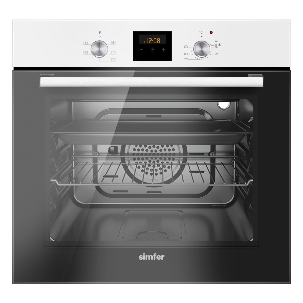 9125104 Электрический духовой шкаф Simfer B6EW56014 белый STDN-0017687