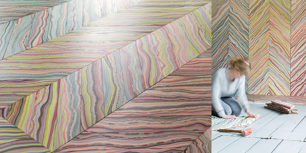 Паркетная доска Refraction # 2 Snedker Studio Marbelous Wood Refraction 2 REFRACTION2 - Вид №3