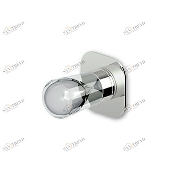 ZNU729 - R99779 Встроенный запорный кран, прямой 1/2 "F x 1/2" F. Zucchetti Nude 