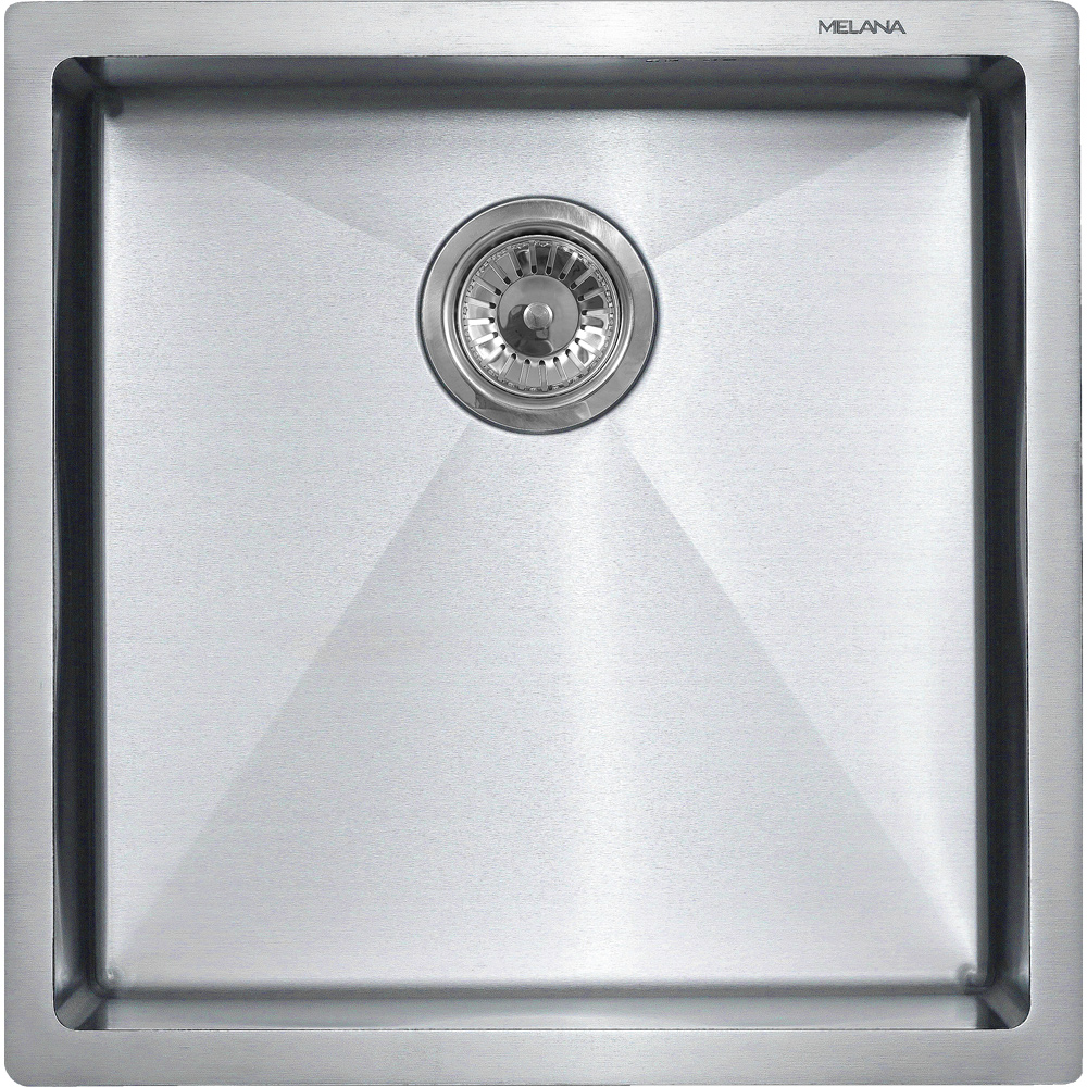 Мойка R5050W MELANA ProfLine 3,0/200 САТИН врезная квадратная MLN-R5050W