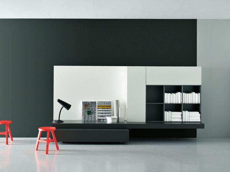 Porro Модульная система контейнеров, полок и ТВ Modern sun-id-1403901 - Вид №11