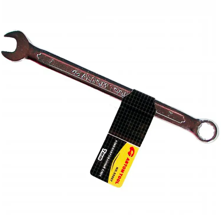 90611286 Ключ комбинированный с трещоткой АвтомTool 55007 7 мм STLM-0307160