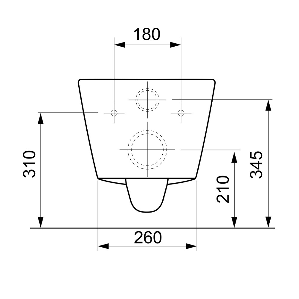 K440407.WCD Комплекты из инсталляций, панелей смыва и унитазов Duravit D-Neo Tece  - Вид №7
