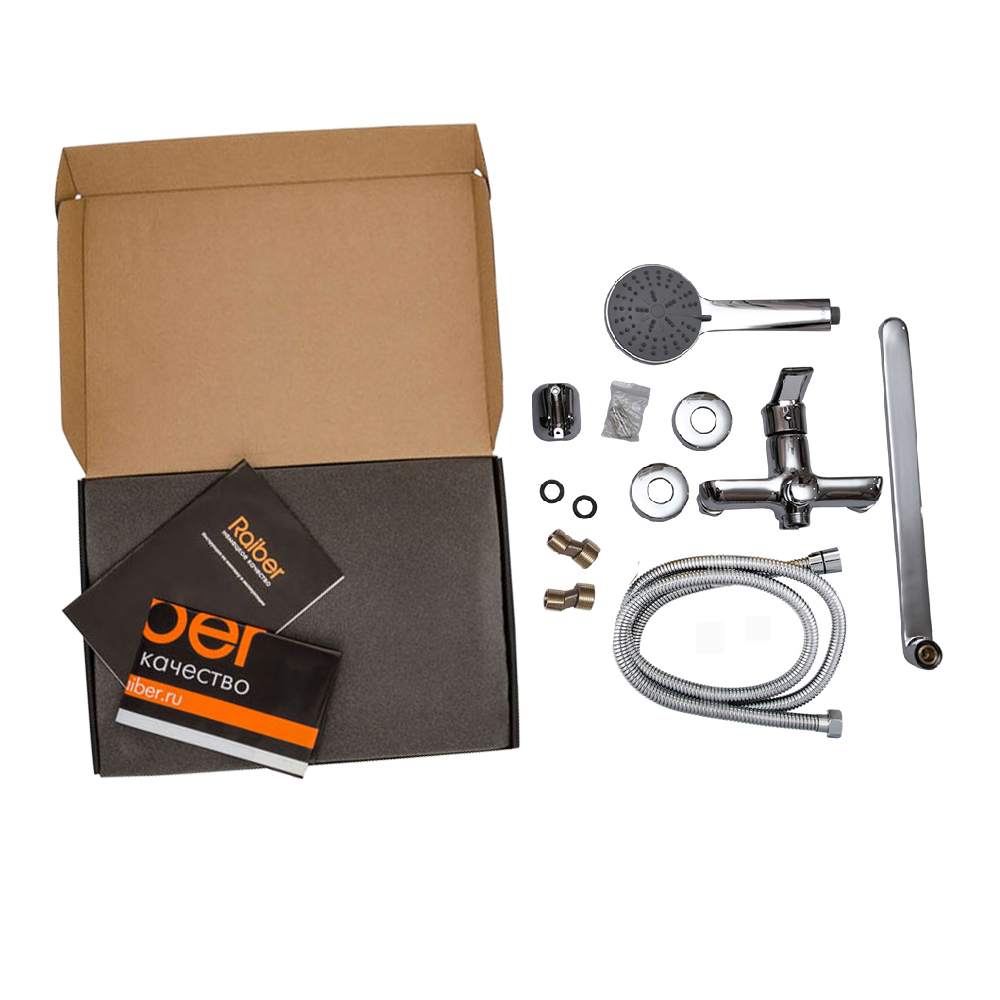 R2103 Смеситель для ванны Osdorf однорычажный Raiber  - Вид №3