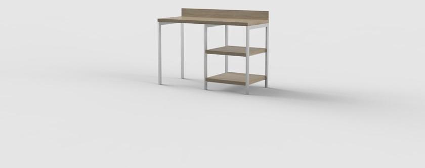 Mobilspazio Прямоугольный стол с полками для гостиниц Urban sun-id-1471606 - Вид №45