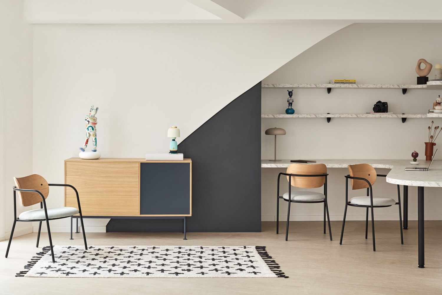 Металлический стул с мягким сиденьем TEULAT Eclipse ARCH-00024919 - Вид №10