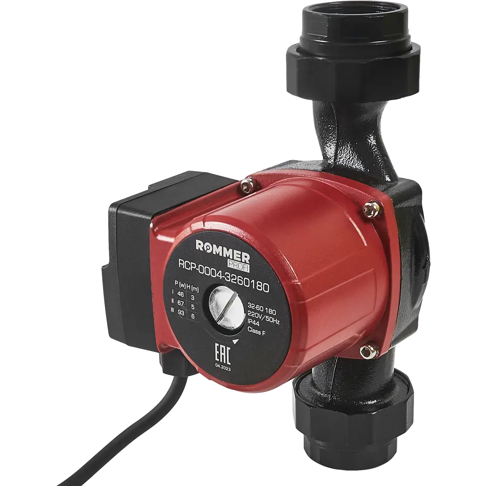 Циркуляционный насос Rommer Profi 32/6 180 мм с гайками 2" STLM-2127911