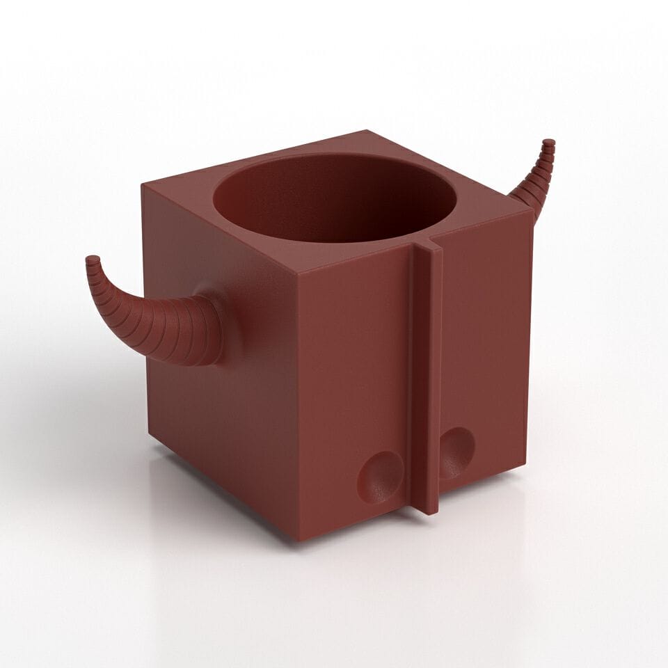 Квадратный полиэтиленовый садовый горшок Lyxo Design FERA OROT ARCH-00029933 - Вид №13