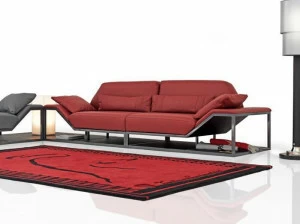 Tonino Lamborghini Casa 3-х местный кожаный диван с обивкой Long beach modern