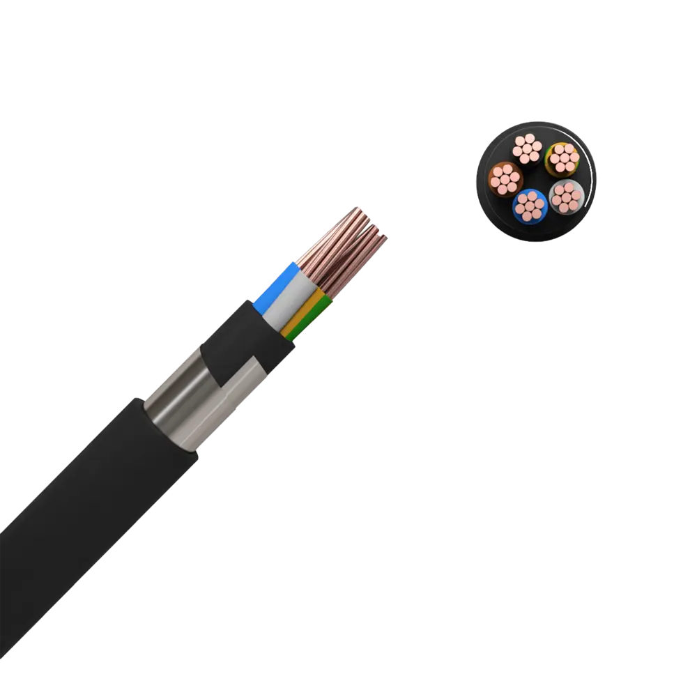 Кабель Партнер-Электро ВБШВ 5x35 мм на отрез ГОСТ цвет черный STLM-2130985 - Вид №1