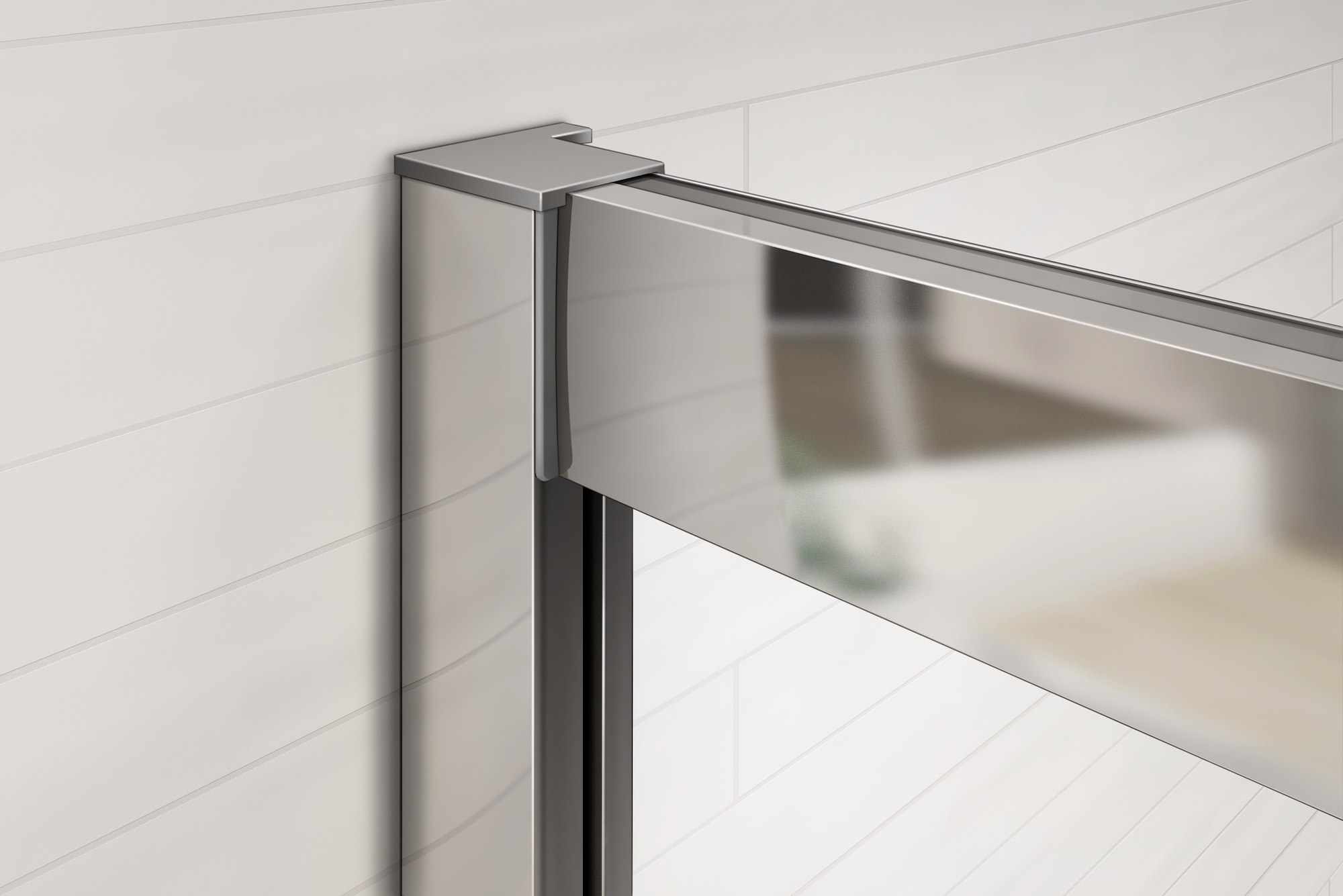 Душевой уголок CEZARES PRATICO-AH-1-100/80-C-Cr - Вид №6