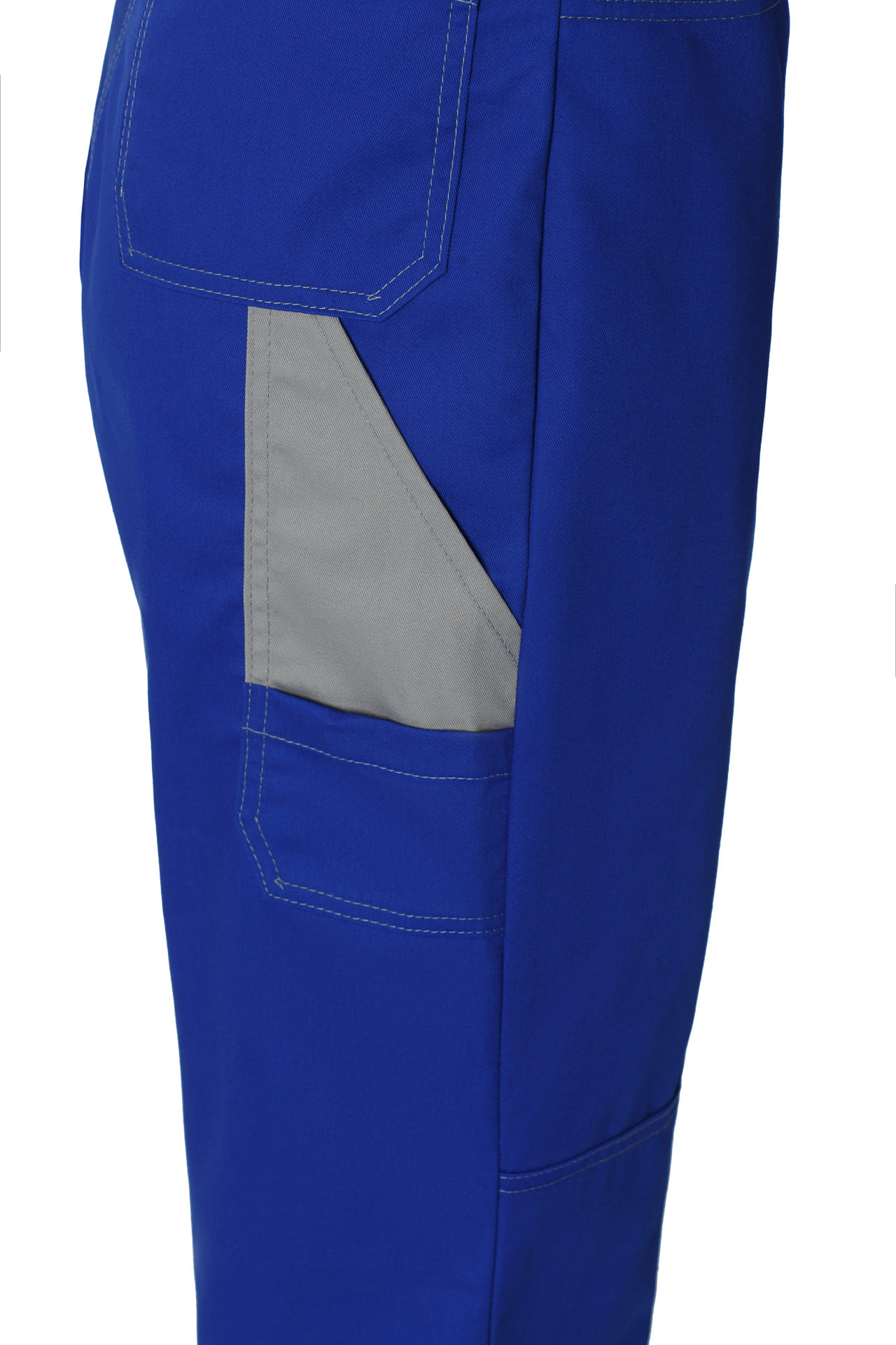 65202 Костюм "Профессионал" женский василек-светло-серый  Летняя спецодежда  размер 60-62/158-164  - Вид №11