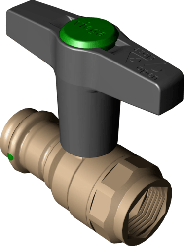 746 780 Модель 2275.4 Трубопроводные системы  Easytop системные вентили  Бронзовые шаровые краны, с 2017 Santreyd  - Вид №2