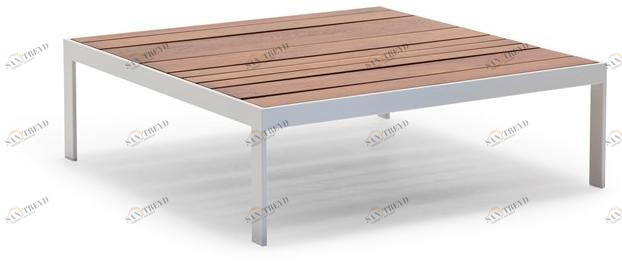 Andreu World Квадратный садовый столик из тика Sand table Me 4318