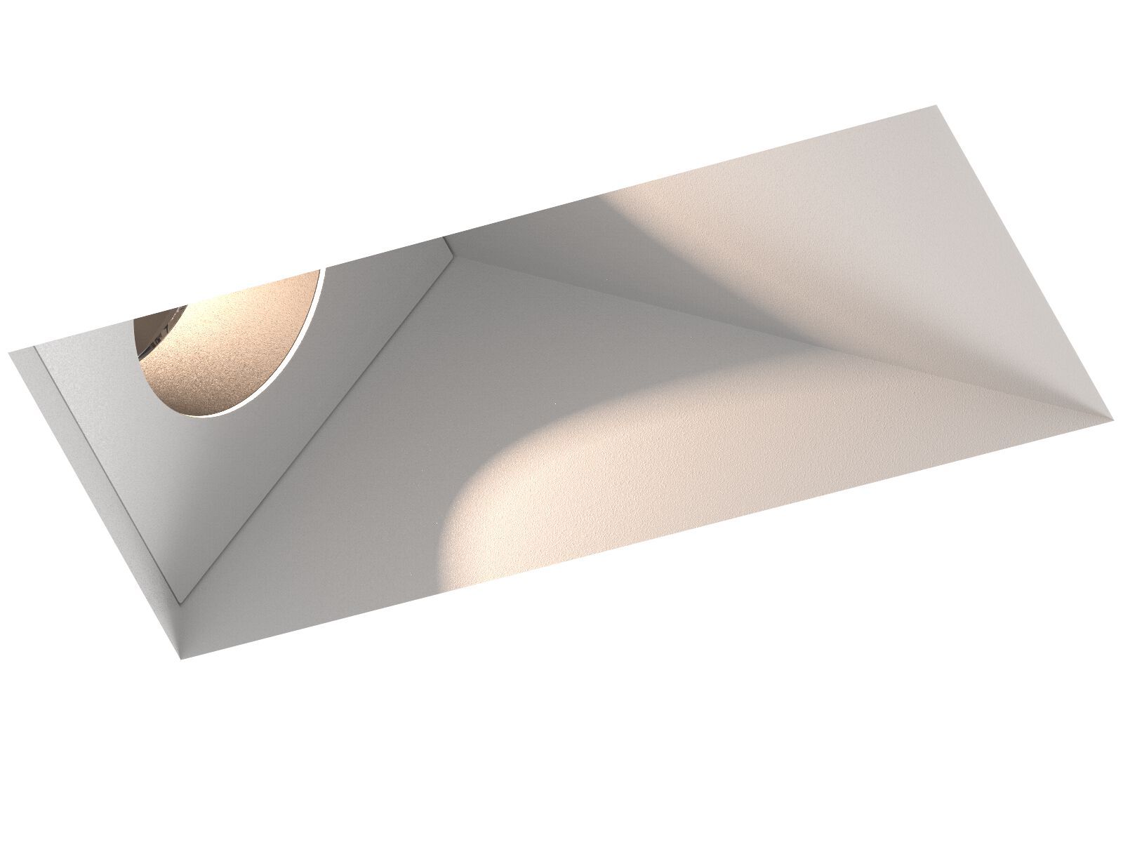 Прямоугольный светодиодный прожектор из литого алюминия PROLICHT Oiko ARCH-00056671 - Вид №1