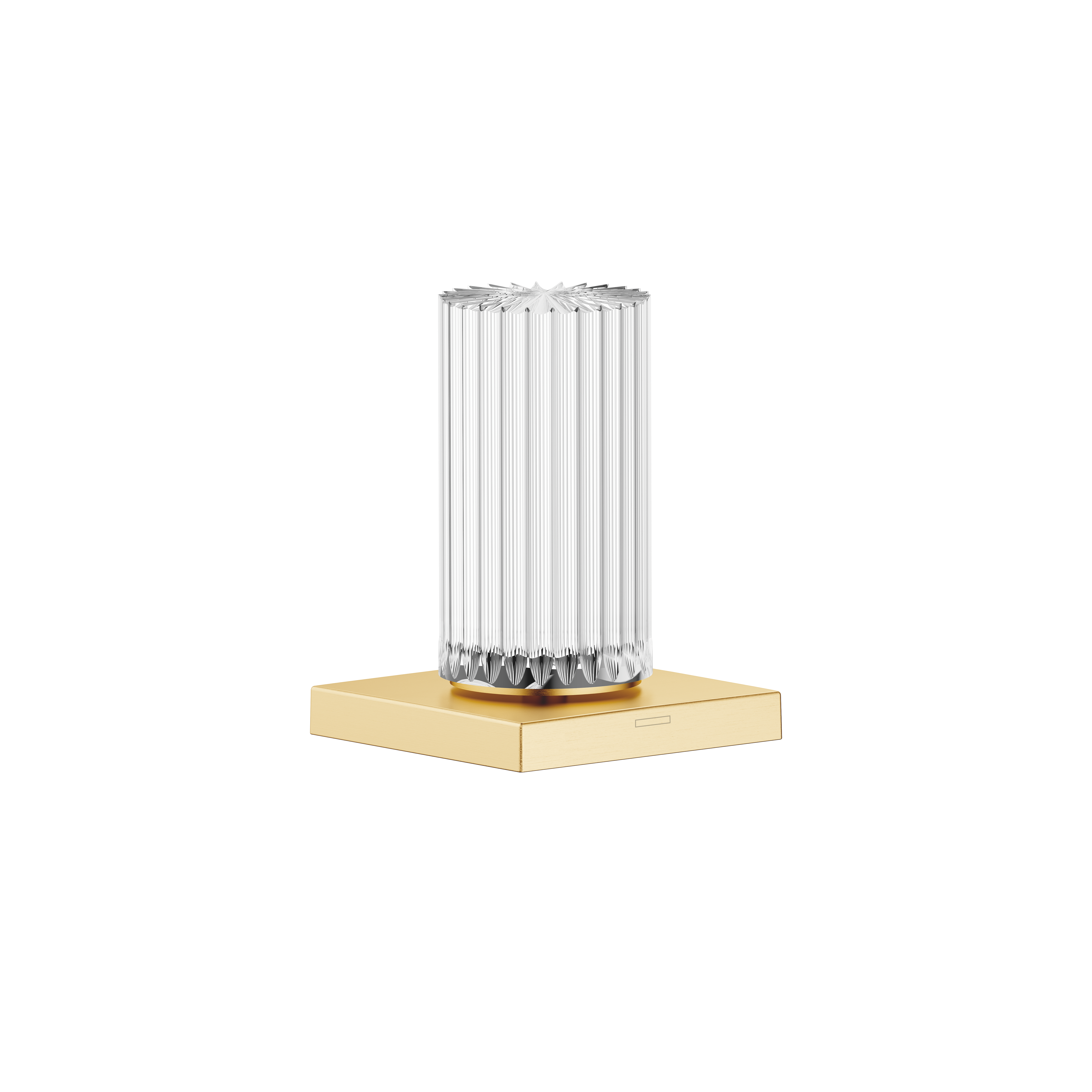 Ручка Glass Design CLIVIA средняя - матовая дюрабрасс (23-каратное золото) DornBracht XV-014986