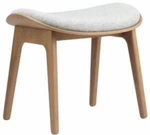 NORR11 Подставка для ног из дуба и ткани Elephant