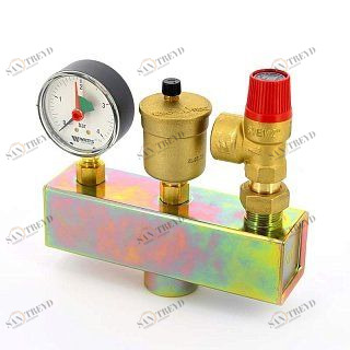 Группа безопасности котла WATTS KSG 30 3 бар 50 кВт сталь 10005198