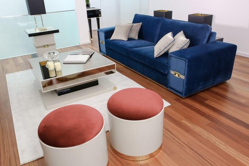 Stylish Club 3-х местный бархатный диван Sublime Scf.s07 - Вид №2