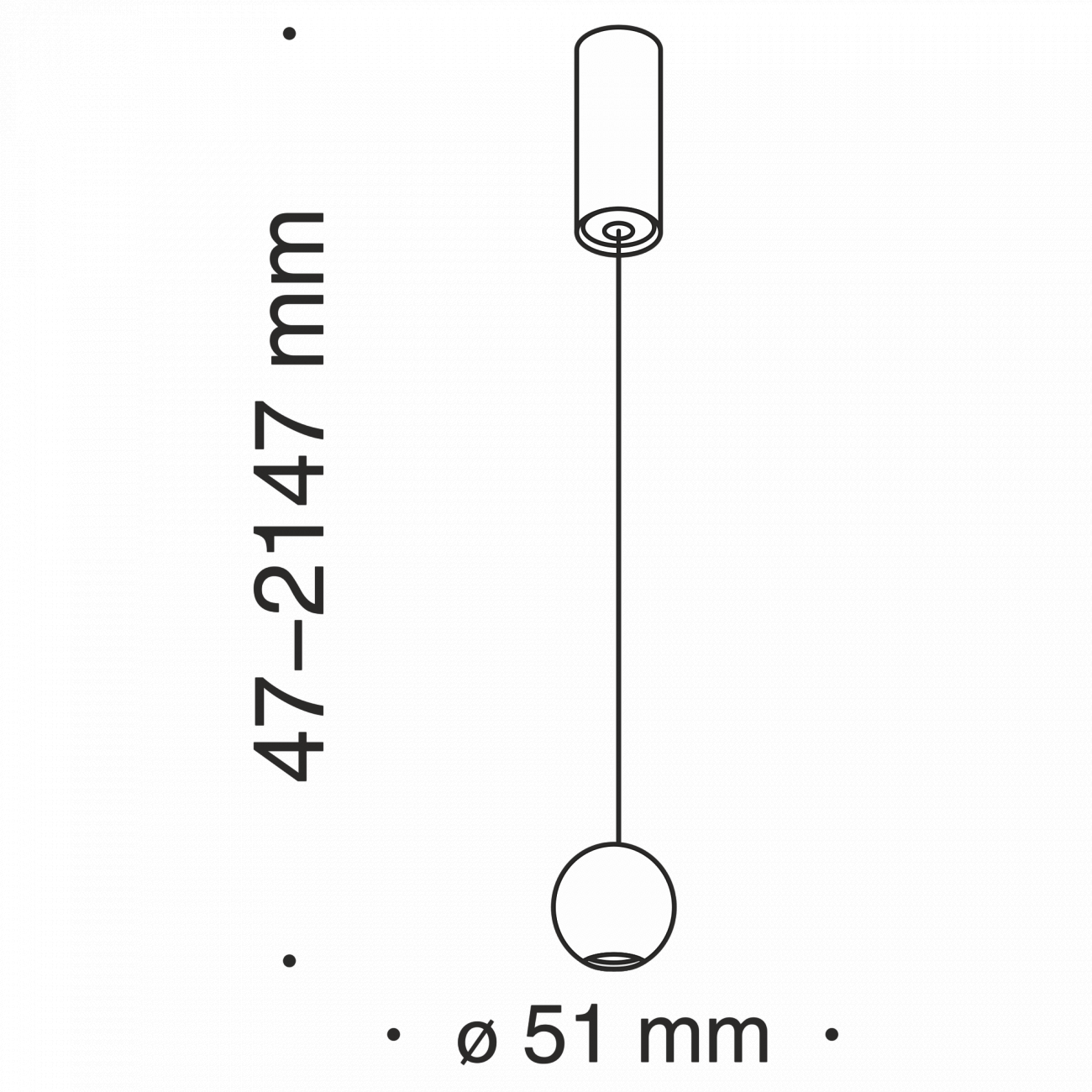 Светильник подвесной светодиодный 215 см хром Harmat P067PL-L5CH3K TECHNICAL PENDANT 00-3957086 Хром  - Вид №3