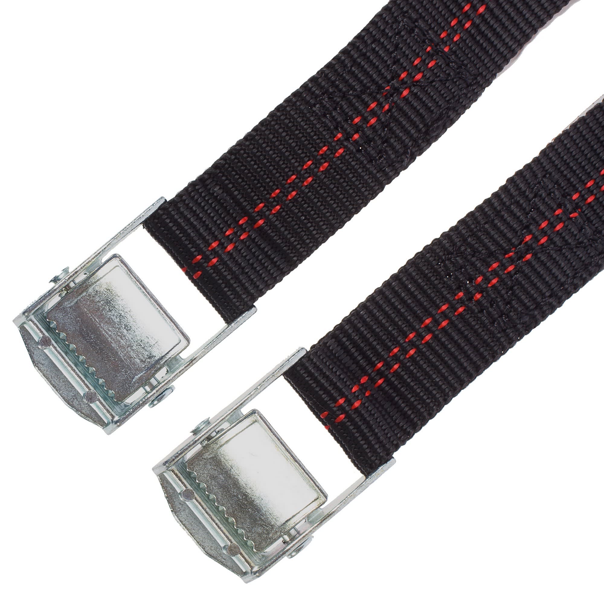 14396763 Ремень-карабин 25 мм, 2.5 м, полипропилен, цвет чёрный, 2 шт Santreyd 