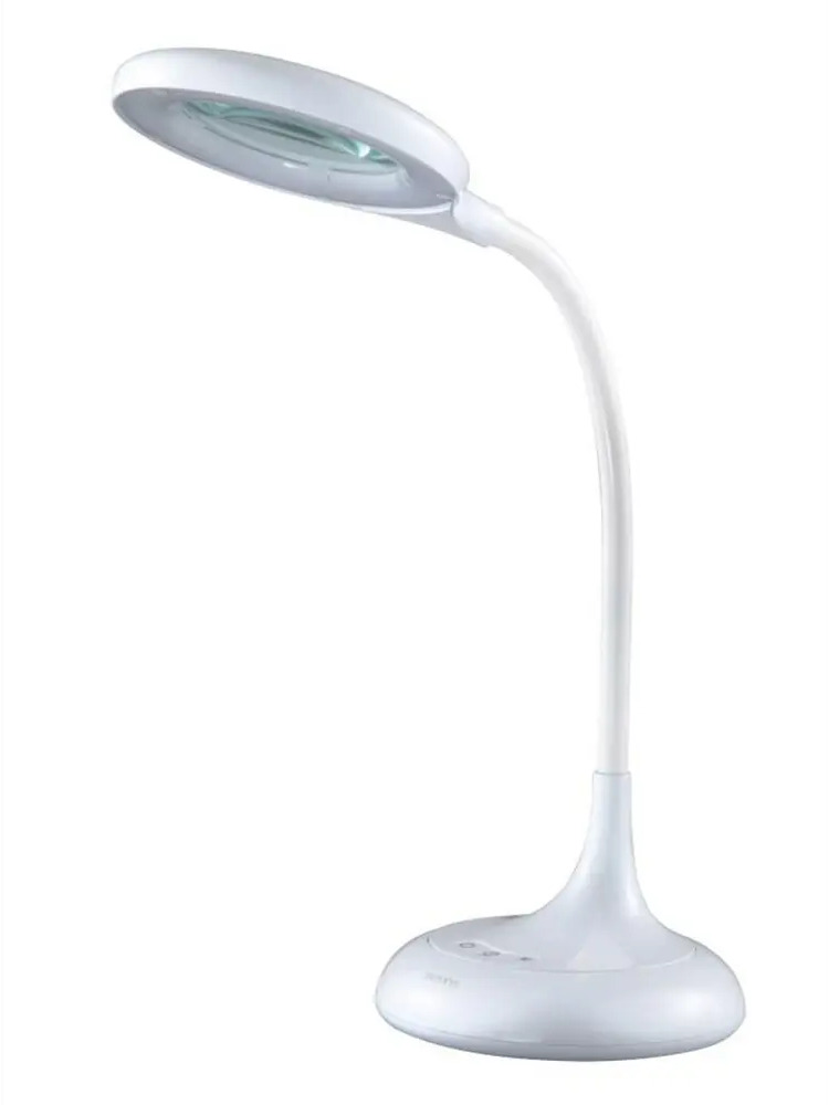 90332883 Настольная лампа светодиодная GENERAL LIGHTING SYSTEMS GLTL-022 800022 теплый белый свет цвет белый STLM-0188579