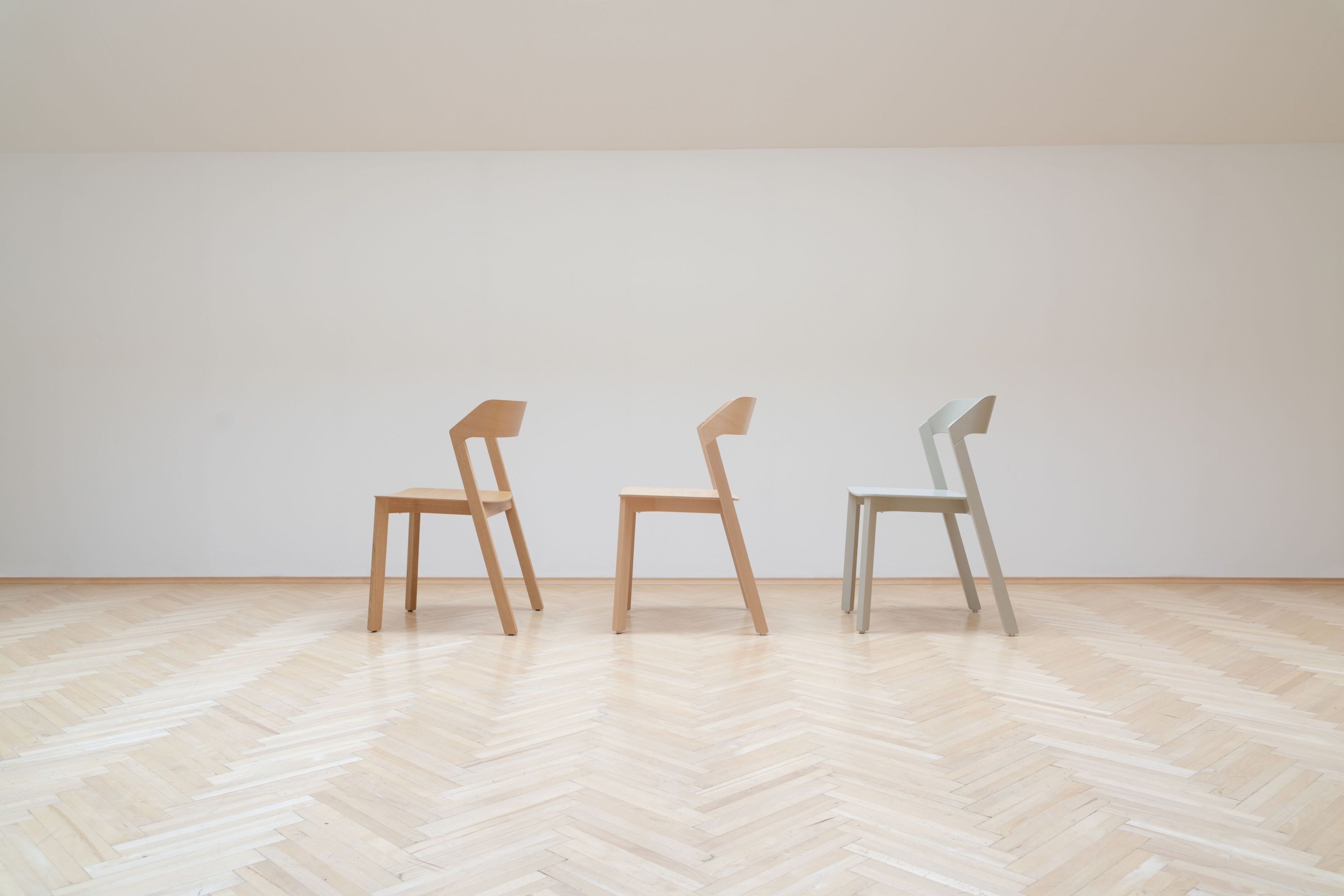 Деревянный стул с мягким сиденьем TON ARCH-00153291 - Вид №8