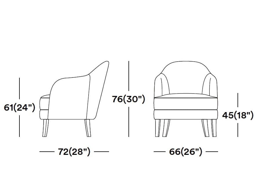 Кресло с подлокотниками Tirolo ARCH-00027534 - Вид №4