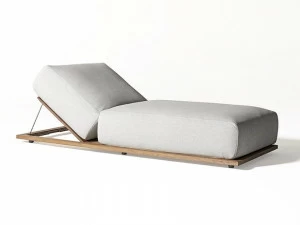 Meridiani Садовый шезлонг Recliner из технической ткани Claud open air