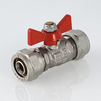 VT.343.N.1616 Кран шаровой с обжимным соединением Valtec 16  - Вид №3