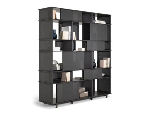 Книжный шкаф из технической ткани