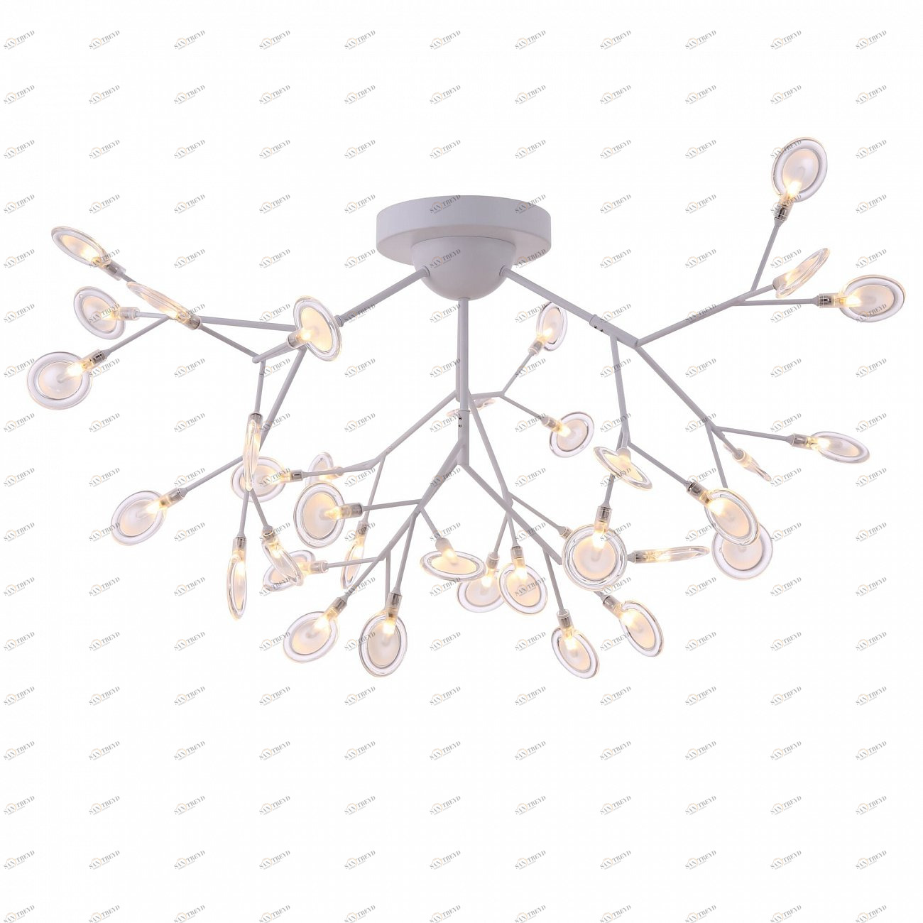 Светильник потолочный на 36 ламп белый Florencia FR5049CL-36W FREYA MODERN 00-3957014 Белый