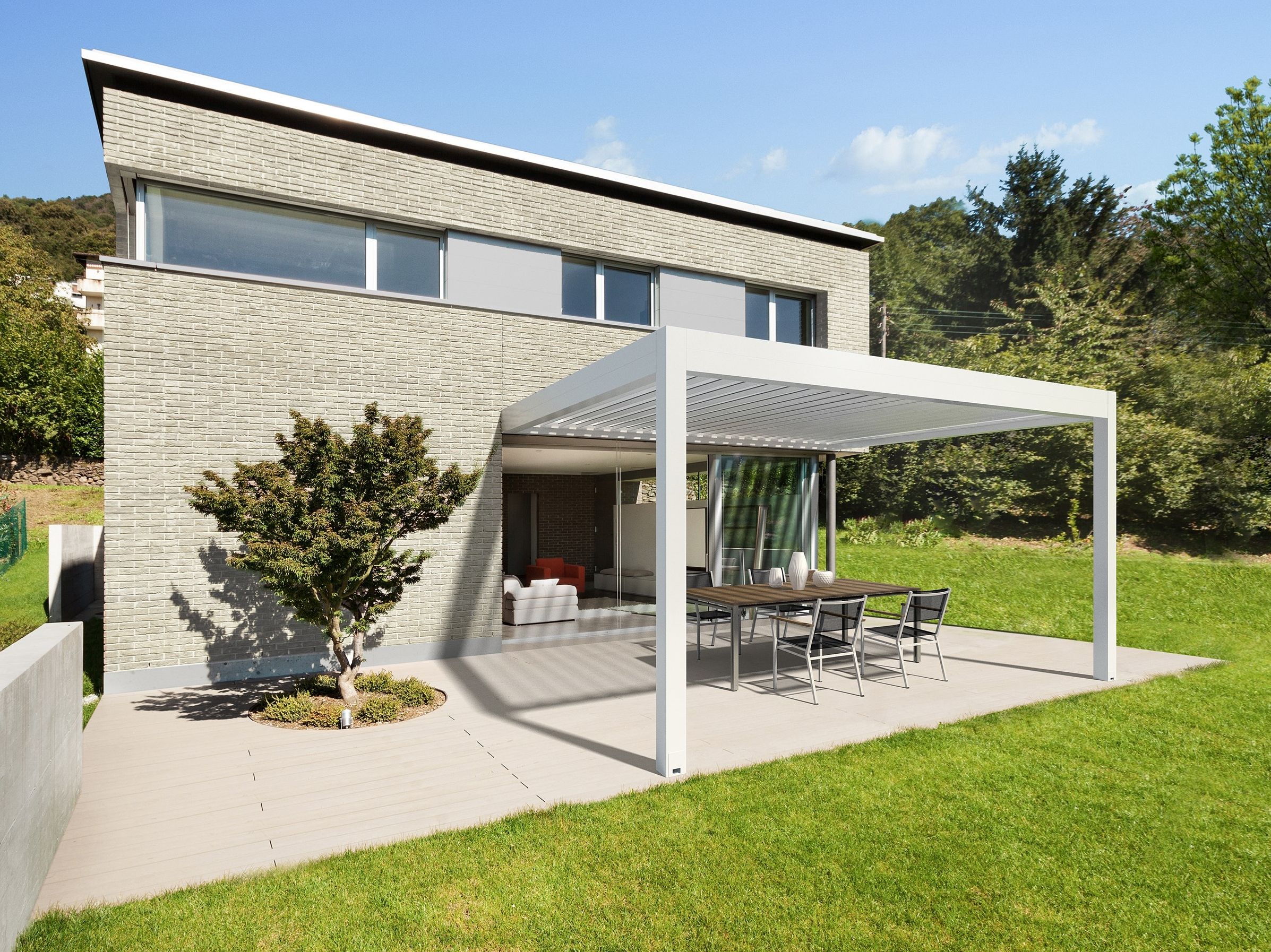 Беседка с поворотными планками GIBUS JOY ARCH-00048119 - Вид №1